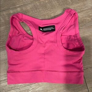 Pink Sports Bra